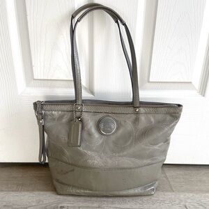 Coach | Grey Tote Bag